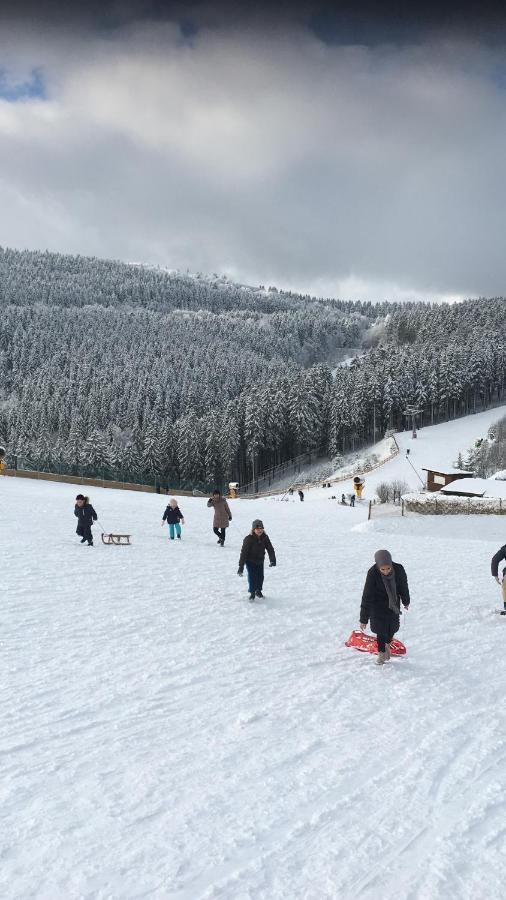 Appartement An Der Erlebniskappe Mit Fahrradkeller Winterberg Exteriér fotografie