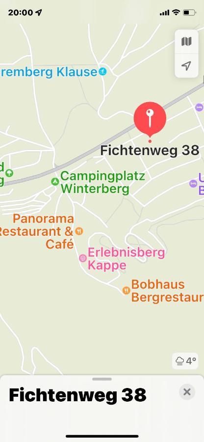 Appartement An Der Erlebniskappe Mit Fahrradkeller Winterberg Exteriér fotografie